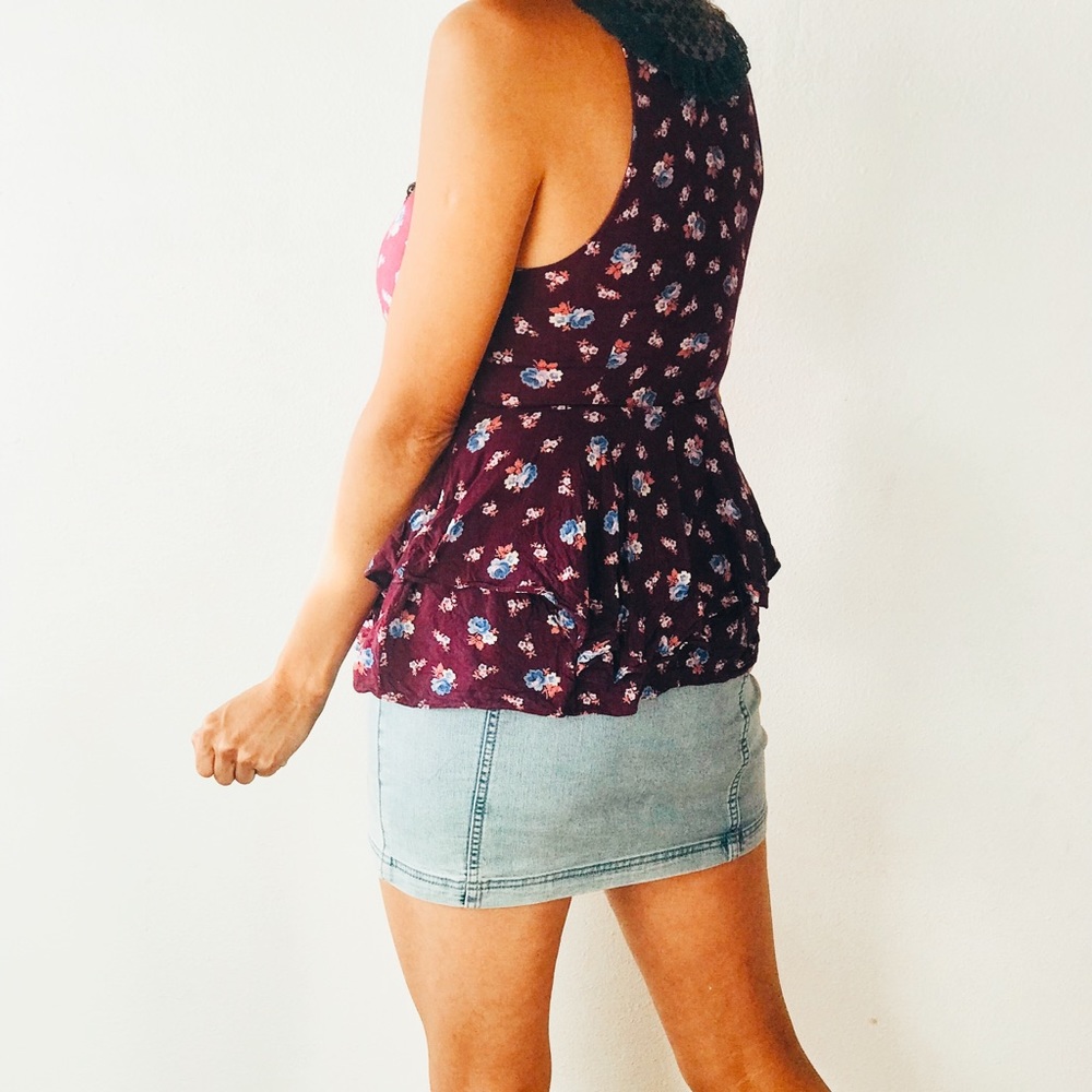 Free People vintage top size 2 - Picture 5 of 7